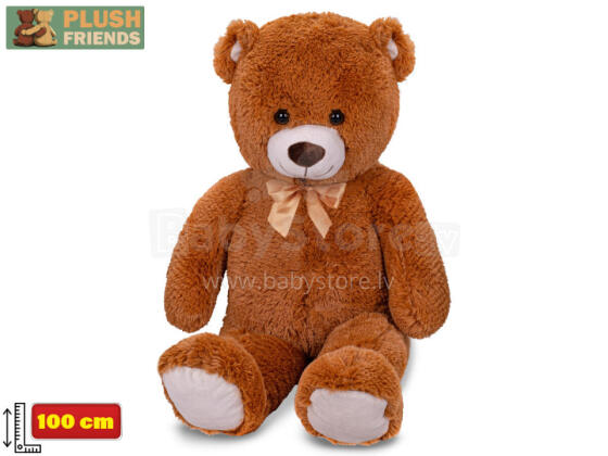 Plush toy  - 02527 - TEDDY BEAR - size 100 cm