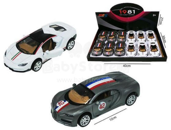 Car - 48247 - SPORTS - light & sound - 12 cm