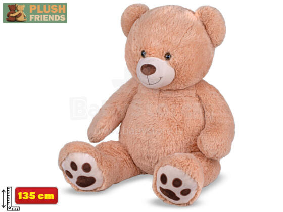 Plush toy  - 02190 - TEDDY BEAR - size 135 cm