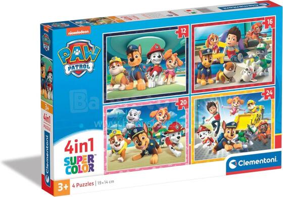 Clementoni Paw Patrol 4 in 1  Art.21513