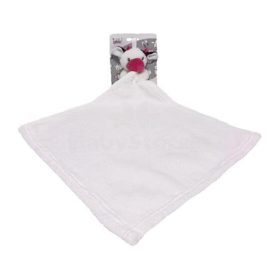 Towel & Plush Toy - 95168 - MILUŚ - COW - size 35x35 cm