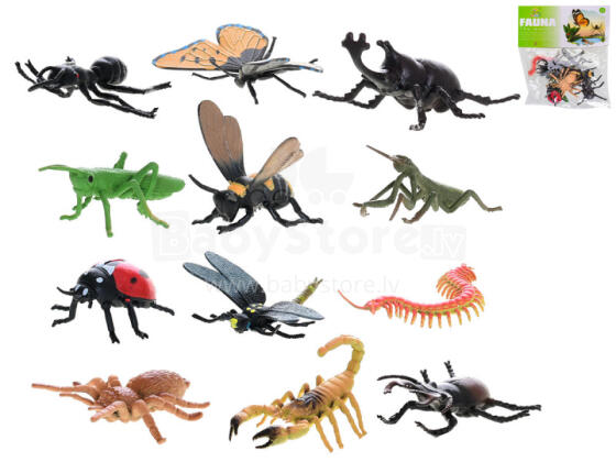 PLASTIKOWE INSEKTY 4-6 CM