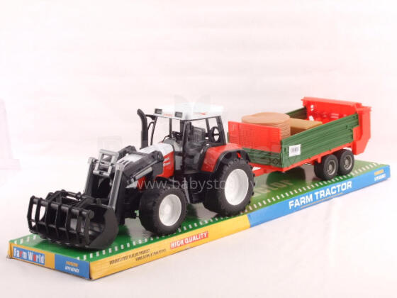TRAKTOR Z MASZYNĄ ROLNICZĄ