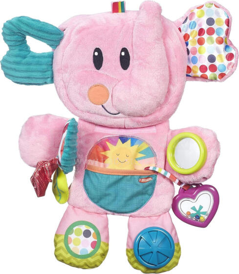 Preschool toy - 61104 - ELEPHANT -  PINK