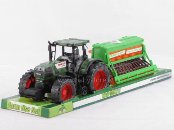 TRAKTOR Z MASZYNĄ ROLNICZĄ