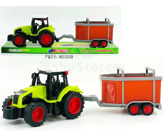 TRAKTORS AR PIEKABI