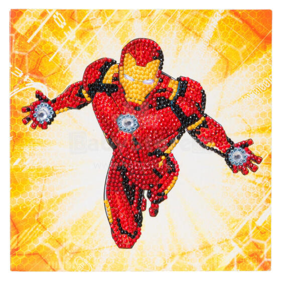 Daimond Mosaic  - 98627 - IRON MAN - size 18x18 cm