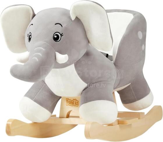 Rocking  Chair Elephant Art.285455 Soft rocking chair with back support