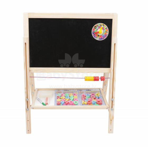 Wooden blackboard - TRW / 2803 - adjustable multifunctional -  MAGNETIC