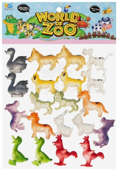 Animals - 03449 - FARM - 20 pcs