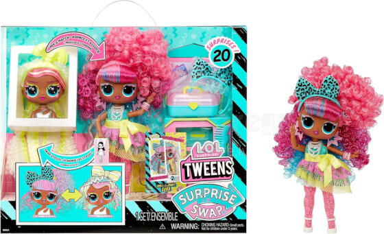 L.O.L SURPRISE - 93263 - TWEENS SWAP - CURLS-2-CRIMPS CORA