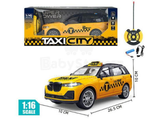 AUTO TĀKSI R/C LĀDĒTĀJS
