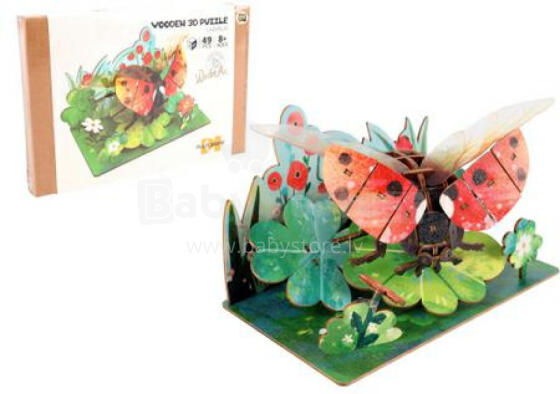 PUZZLE KOKA MĀRĪTE ZIEDĀ