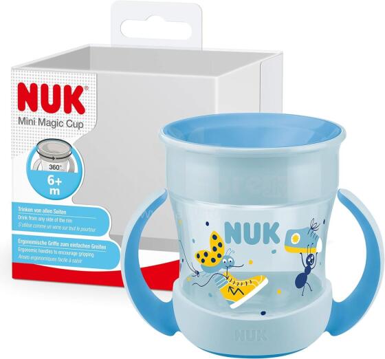 Mini Magic Cup Learning Cup Leak-proof 360° Art.285625 Mini Magic Cup 360 with non-spill handle 6+