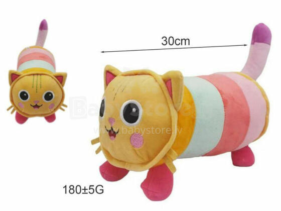 Plush toy - 81418 - pastel CAT - size 30 cm