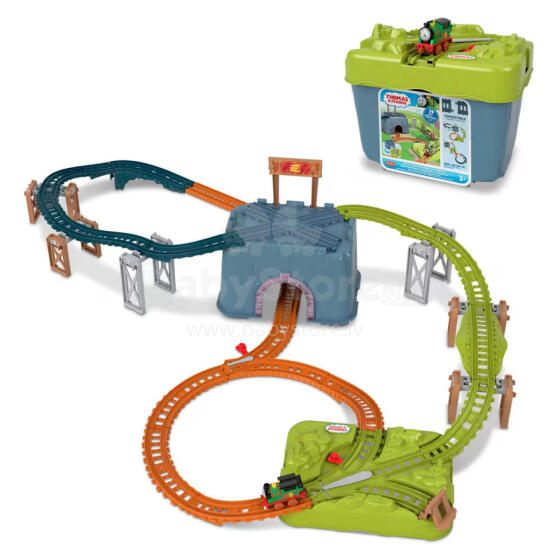 Train Set -  60177 / HGT34 - THOMAS & FRIENDS - PERCY'S CONNECT & BUILD TRACK BUKET