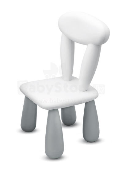 Chair - LUNA CLASSIC - WHITE / GREY