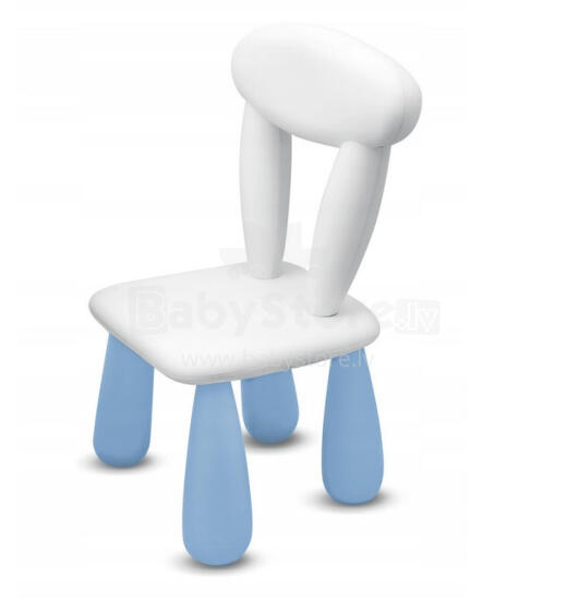 Chair - LUNA CLASSIC - WHITE / BLUE