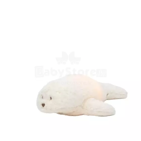 Moonie 2.0 Organic Humming Seal Art.285929 Powder Bērnu miega nakts lampiņa Ronis  0+ mēn.