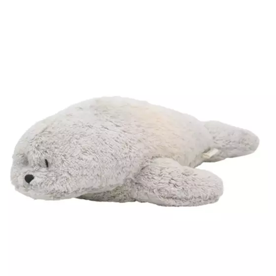 Moonie 2.0 Organic Humming Seal Art.285930 Grey  Children's night light "Seal", from 0 months.