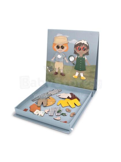 Filibabba Magnetic Play Dress Up Art.285931  Magnētiskā spēle Apģērbs