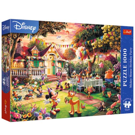 Puzzle - 1000 – Mickey Mouse Birthday Party – Trefl 10915