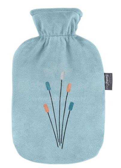 Hot Water Bottle with Soft Washable Velvet Cover 2 L