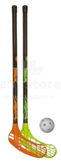 Floorball Stick Set TRIBAL: 2 sticks (62 cm) + ball