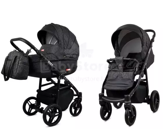 Babylux Axel Art.286123 Carbon  Universal 3-in-1 stroller