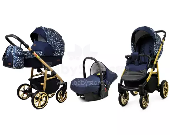 Babylux Color Lux Art.286193 Forest Deer  Universal 3-in-1 stroller