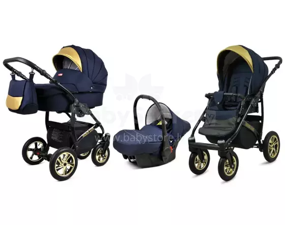 Babylux Gold Lux Art.286213 Shell  Universal 3-in-1 stroller