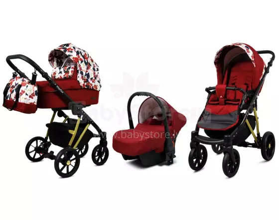 Babylux Marlux Magnetic Art.286322 Water Lilly Universal 3-in-1 stroller