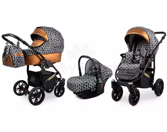Babylux Miracle Art.286331 Optical Copper Universal 3-in-1 stroller