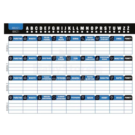 TREFL 30067 Party Game Countries-Cities. Sports