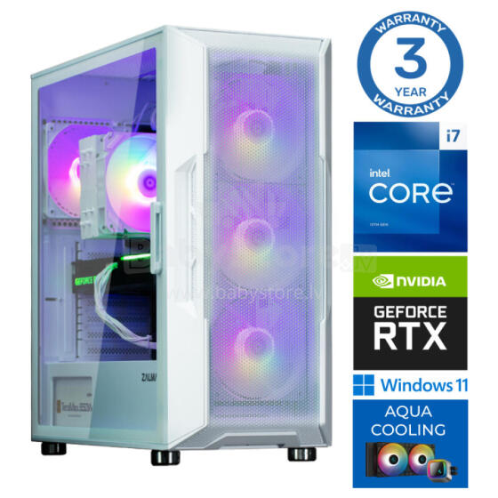 INTOP AQUA i7-14700F 32GB DDR5 2TB SSD M.2 NVME RTX5060Ti 8GB WIN11
