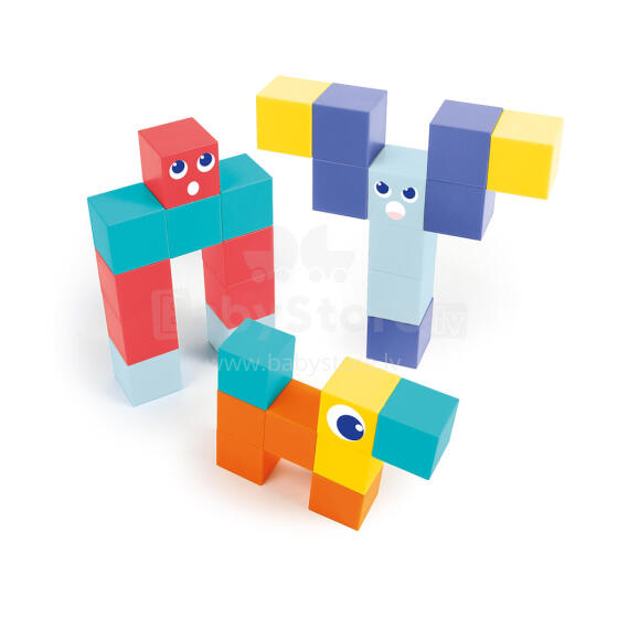 LUDI Magnetic Constructor, Cubes, Travel Format