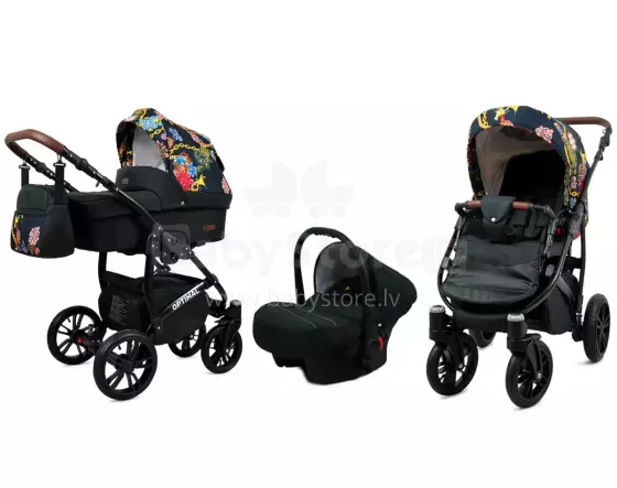 Babylux Optimal Art.286496 Gold Chain Universal 3-in-1 stroller