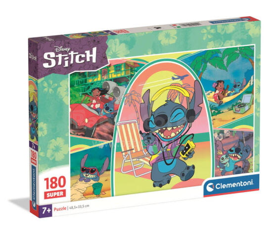 Puzzle 180 Super DISNEY STITCH Clementoni 29800