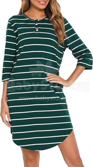 Italian Fashion Night Dress Art.286678 Green  Naktskrekliņs grūtniecēm / barošanai