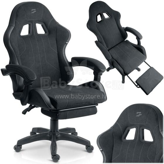 Rotating gaming chair with footrest bucket seat Lokar Sofotel
