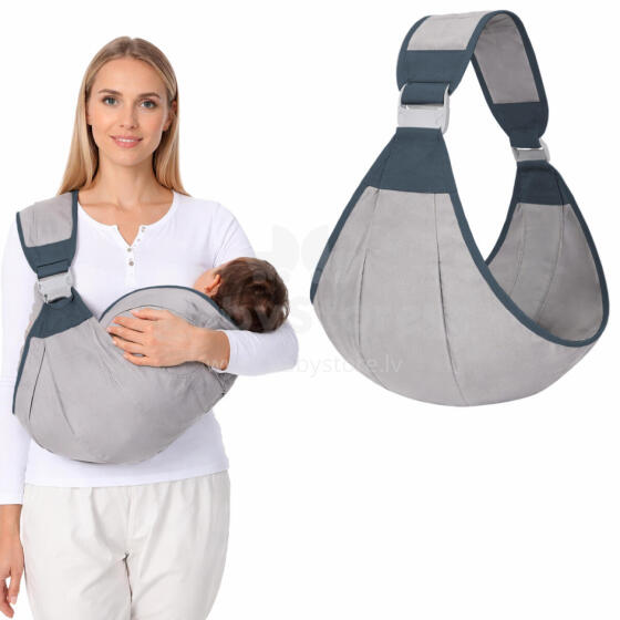 Baby Sling Adjustable/Koala Sling Art.119029 Grey