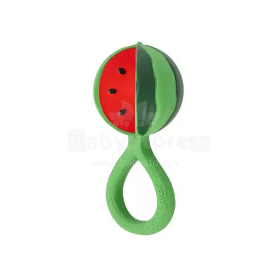Oil Carol Teether Rattle Art.286826 Watermelon Teether (natural rubber)