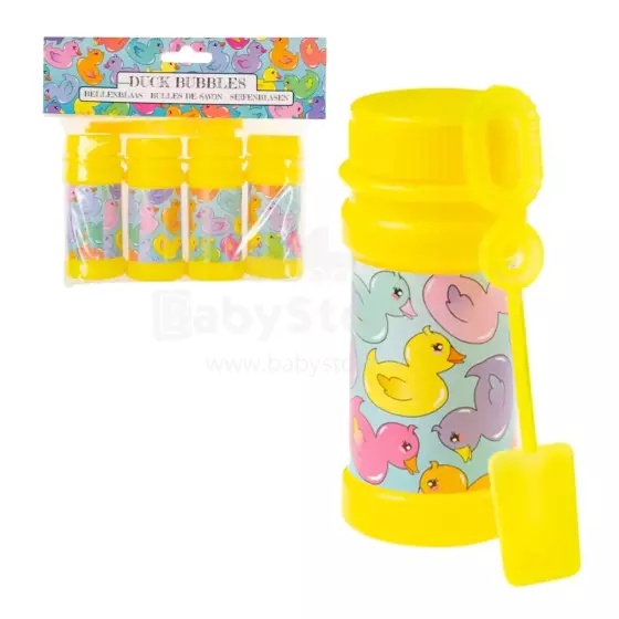 Happy Toys Duck Bubbles Art.4919 Bubbles,60ml Set of 4
