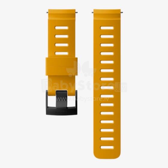 SUUNTO 24MM DIVE 1 SILICONE STRAP AMBER/BLACK M
