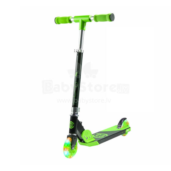 Core Foldy Kids Scooter Art.CRE-FLD-KS-BG Green Two-wheeled scooter