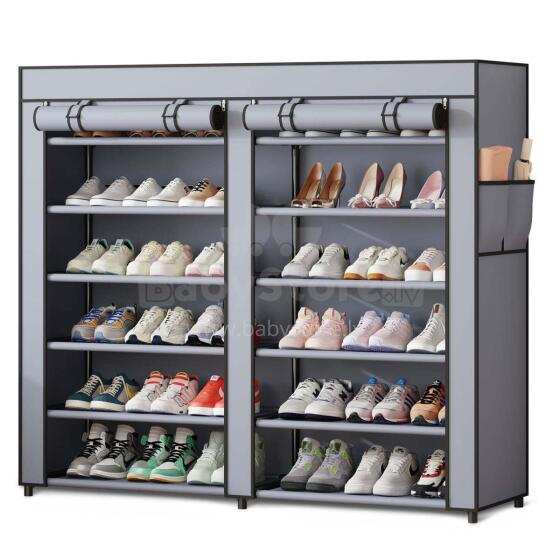 Massido MS-805 Graphite Textile Shoe Cabinet