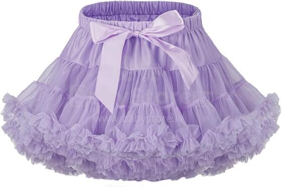 Bebe Basic Tu-Tu Luxury Skirt Light Purple Art.287197 Super kuplie svārciņi princesēm