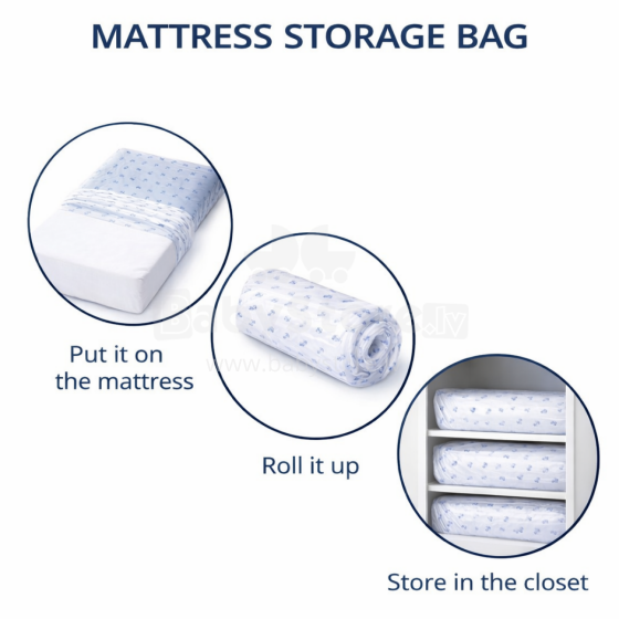 La Bebe™ Matress Storage Bag Art.287279 Plastic bag for storing mattresses 120x60cm