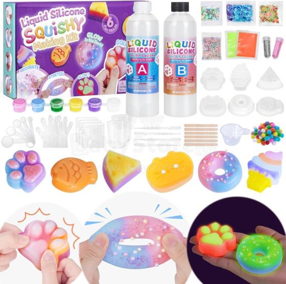 Squishy DIY Kit Art.287282 Squishy pack refill