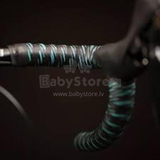 SILCA Nastro CUSCINO, 3.75, BLACK with MIAMI GREEN